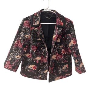 Trina Turk Multicolor Patterned Jacket